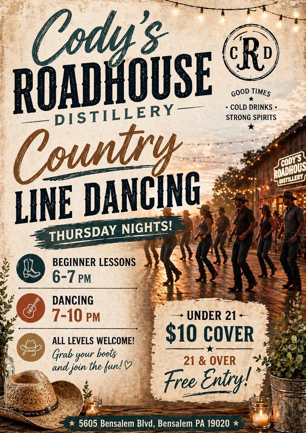 An event poster.